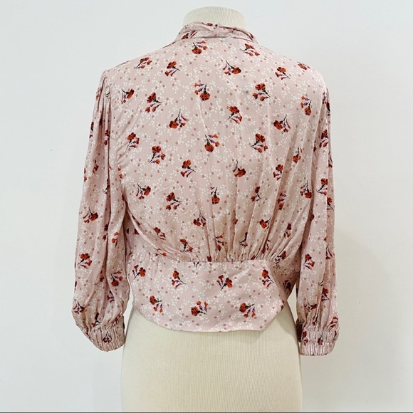NEW Zara tie crop blouse - Picture 12 of 14